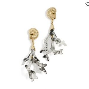 Alémais Reverie Resin Coral 🪸 Drop Earrings